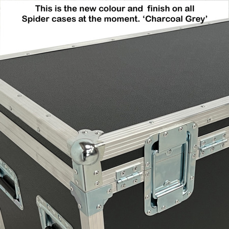 Spider 8u Rackmount Flight Case 360mm Deep